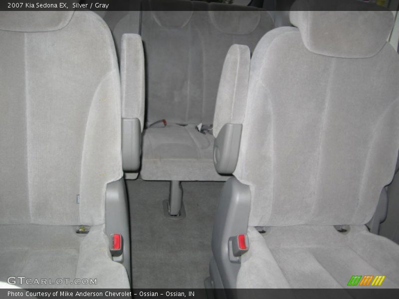 Silver / Gray 2007 Kia Sedona EX