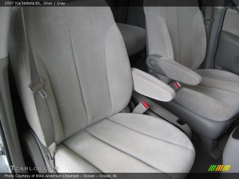 Silver / Gray 2007 Kia Sedona EX