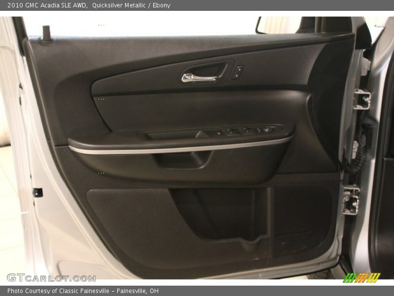 Quicksilver Metallic / Ebony 2010 GMC Acadia SLE AWD