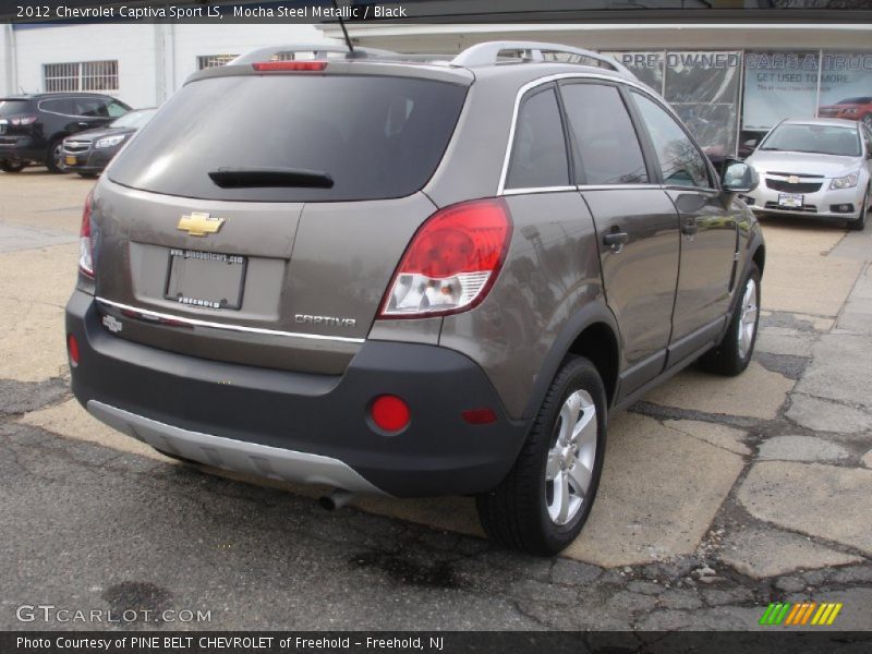 Mocha Steel Metallic / Black 2012 Chevrolet Captiva Sport LS