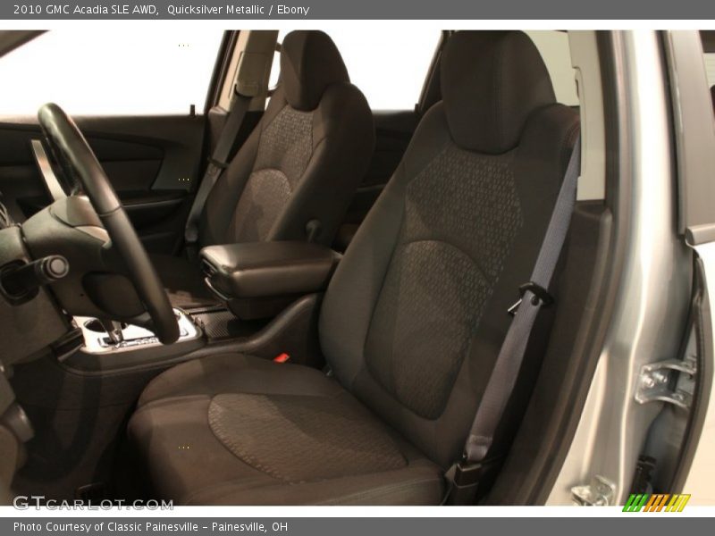 Quicksilver Metallic / Ebony 2010 GMC Acadia SLE AWD