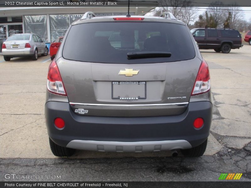 Mocha Steel Metallic / Black 2012 Chevrolet Captiva Sport LS