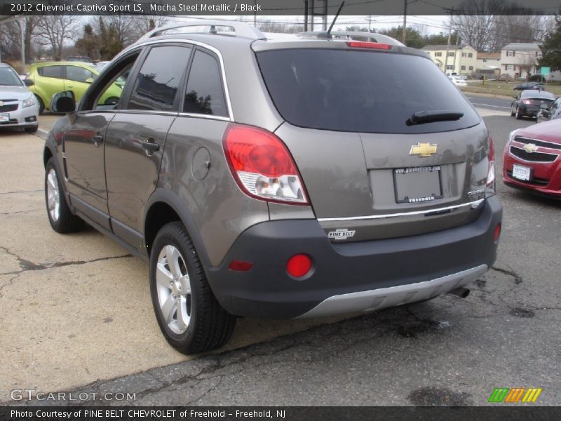 Mocha Steel Metallic / Black 2012 Chevrolet Captiva Sport LS