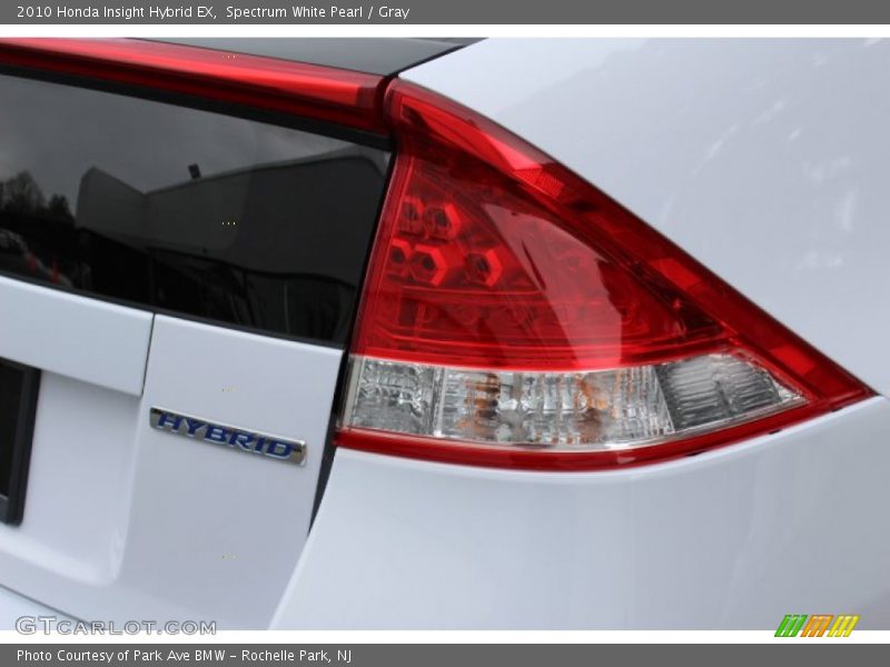 Spectrum White Pearl / Gray 2010 Honda Insight Hybrid EX