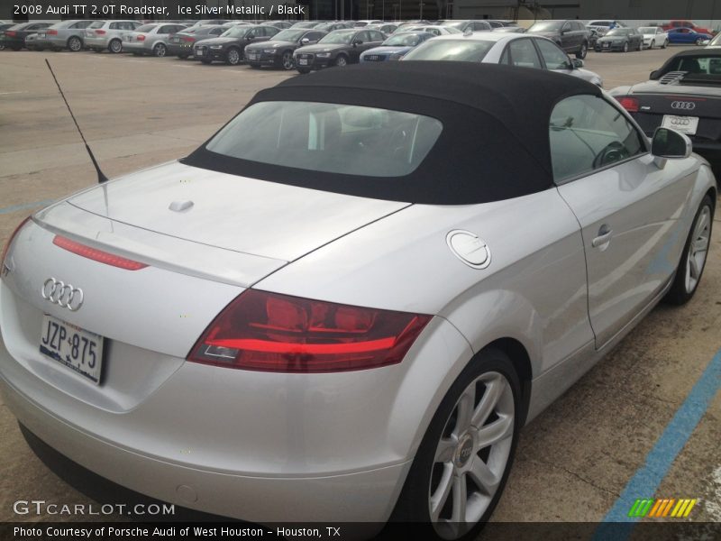 Ice Silver Metallic / Black 2008 Audi TT 2.0T Roadster