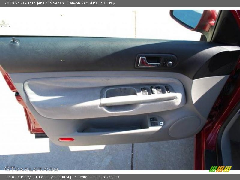 Canyon Red Metallic / Gray 2000 Volkswagen Jetta GLS Sedan