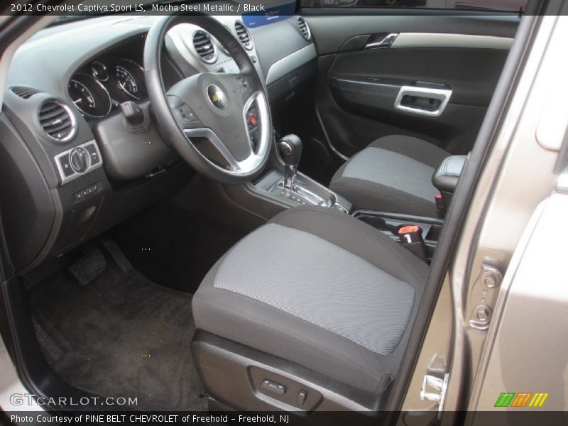 Mocha Steel Metallic / Black 2012 Chevrolet Captiva Sport LS