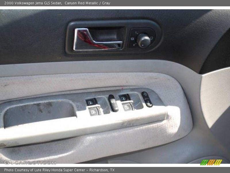 Canyon Red Metallic / Gray 2000 Volkswagen Jetta GLS Sedan