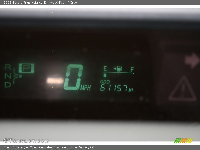Driftwood Pearl / Gray 2008 Toyota Prius Hybrid