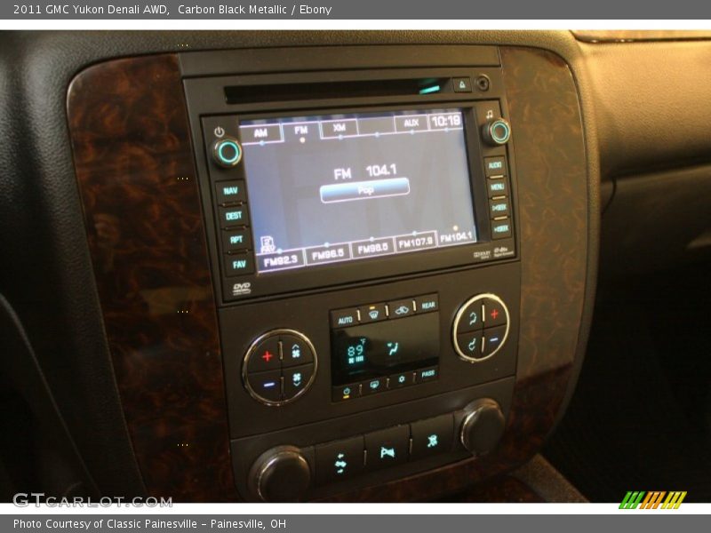 Carbon Black Metallic / Ebony 2011 GMC Yukon Denali AWD