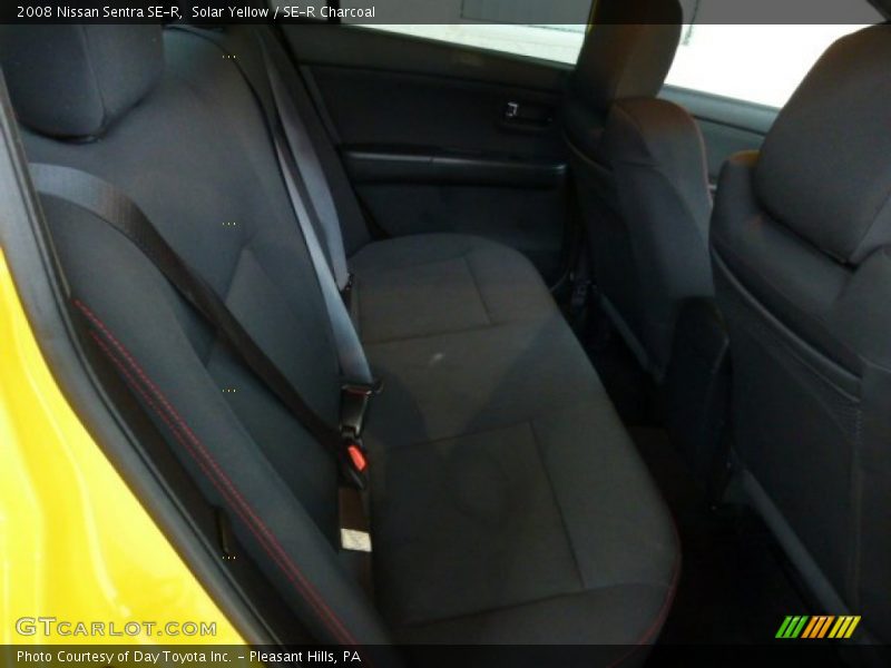 Rear Seat of 2008 Sentra SE-R