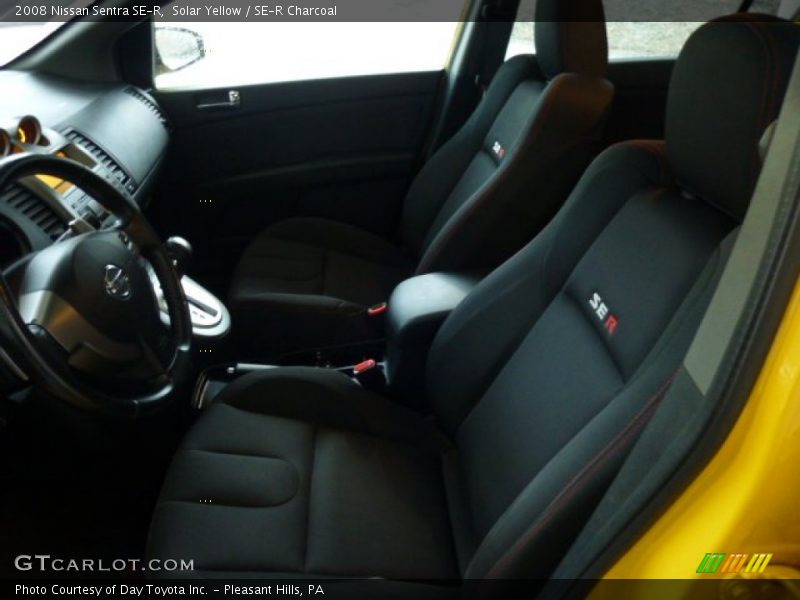 Front Seat of 2008 Sentra SE-R