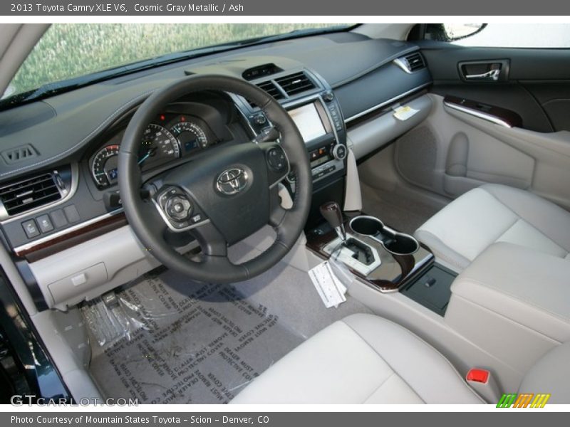Cosmic Gray Metallic / Ash 2013 Toyota Camry XLE V6