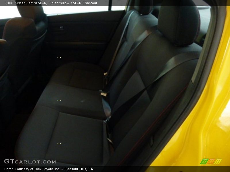 Solar Yellow / SE-R Charcoal 2008 Nissan Sentra SE-R