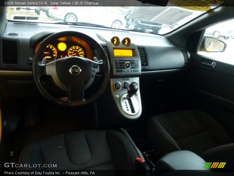 Dashboard of 2008 Sentra SE-R