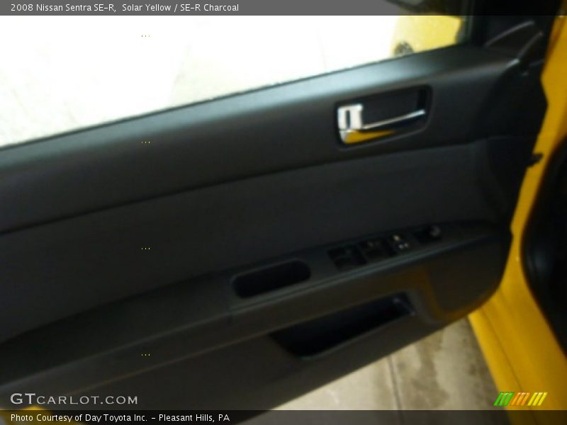 Solar Yellow / SE-R Charcoal 2008 Nissan Sentra SE-R