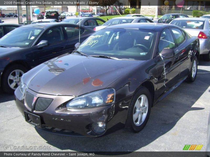 Dark Mocha Metallic / Ebony 2008 Pontiac Grand Prix Sedan