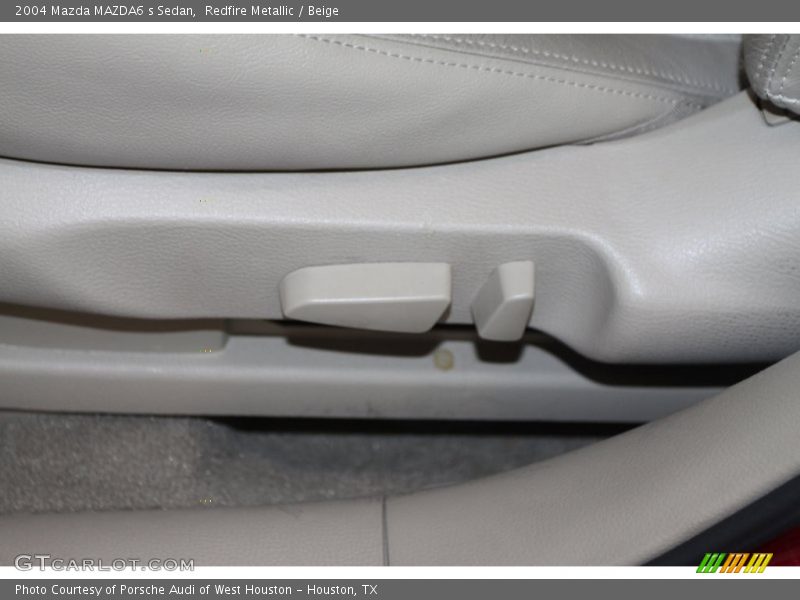 Redfire Metallic / Beige 2004 Mazda MAZDA6 s Sedan