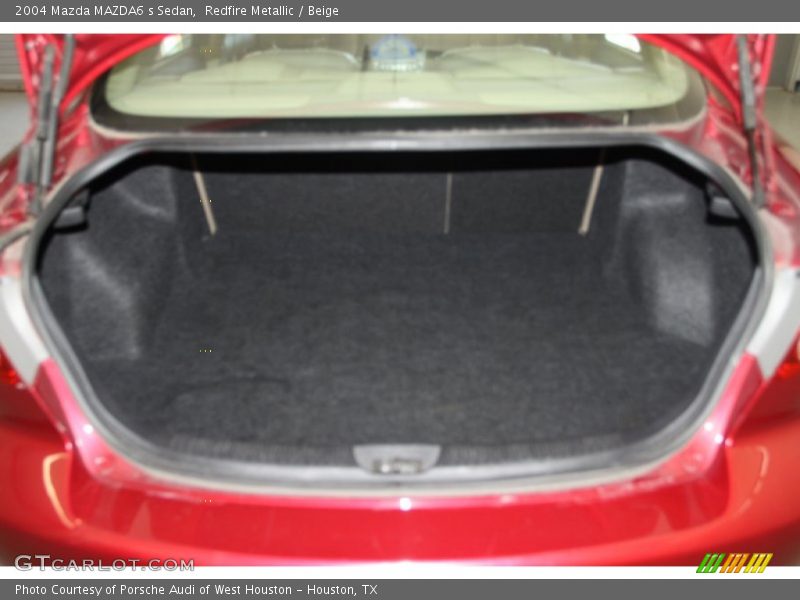 Redfire Metallic / Beige 2004 Mazda MAZDA6 s Sedan
