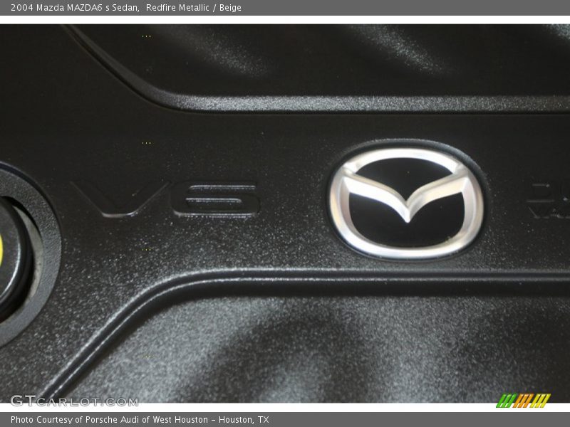 Redfire Metallic / Beige 2004 Mazda MAZDA6 s Sedan