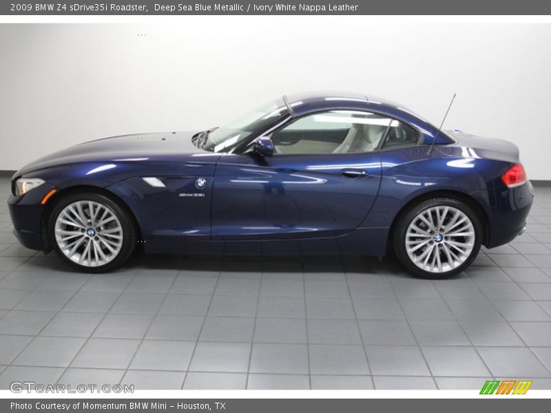  2009 Z4 sDrive35i Roadster Deep Sea Blue Metallic
