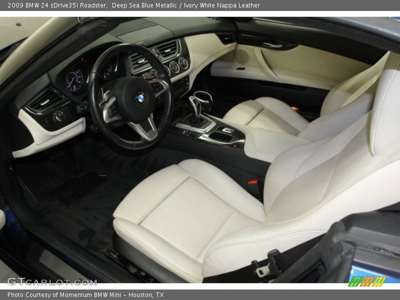  2009 Z4 sDrive35i Roadster Ivory White Nappa Leather Interior