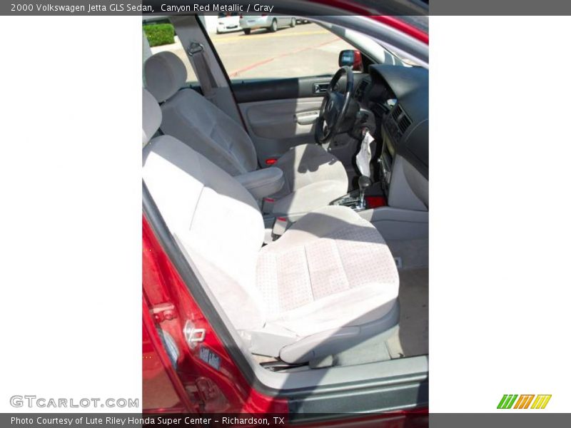 Canyon Red Metallic / Gray 2000 Volkswagen Jetta GLS Sedan