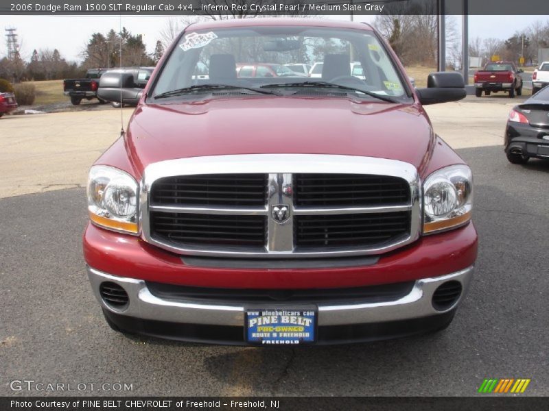 Inferno Red Crystal Pearl / Medium Slate Gray 2006 Dodge Ram 1500 SLT Regular Cab 4x4