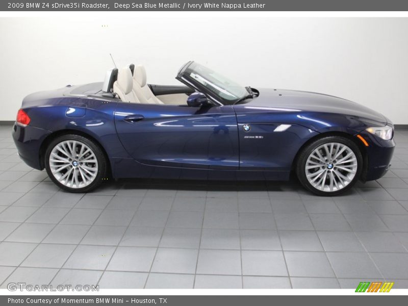  2009 Z4 sDrive35i Roadster Deep Sea Blue Metallic