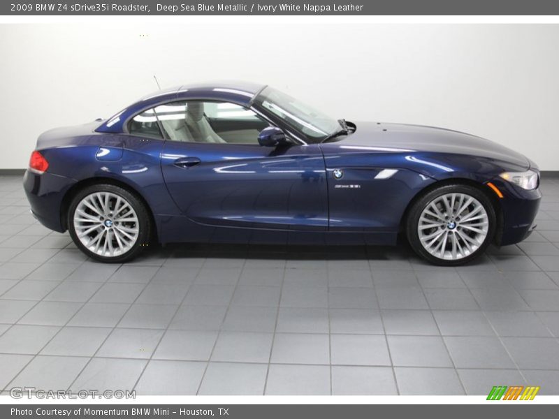  2009 Z4 sDrive35i Roadster Deep Sea Blue Metallic