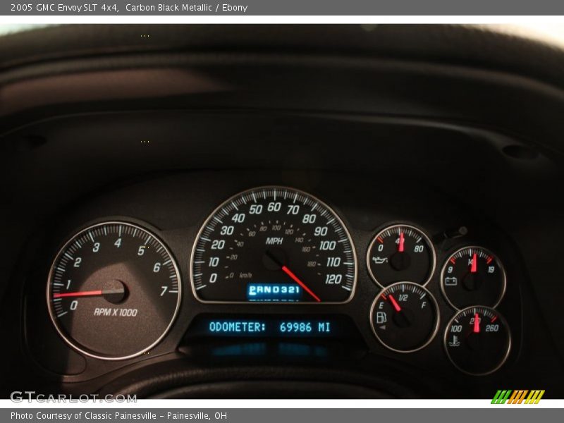 Carbon Black Metallic / Ebony 2005 GMC Envoy SLT 4x4