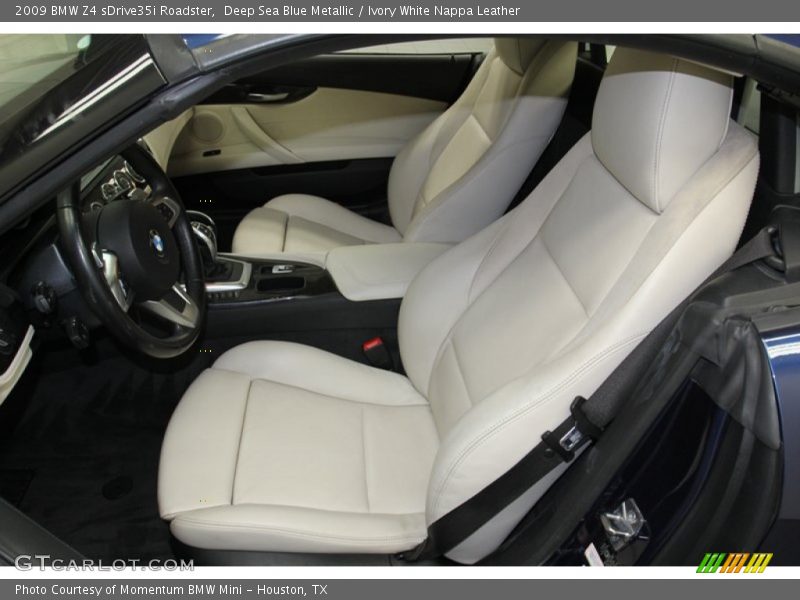 Front Seat of 2009 Z4 sDrive35i Roadster