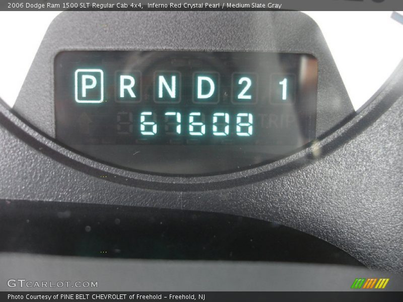 Inferno Red Crystal Pearl / Medium Slate Gray 2006 Dodge Ram 1500 SLT Regular Cab 4x4