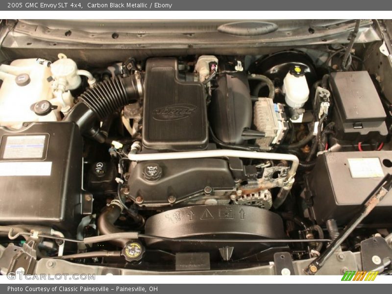 Carbon Black Metallic / Ebony 2005 GMC Envoy SLT 4x4