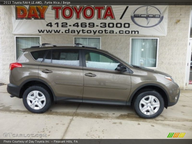 Pyrite Mica / Beige 2013 Toyota RAV4 LE AWD