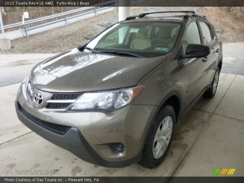Pyrite Mica / Beige 2013 Toyota RAV4 LE AWD
