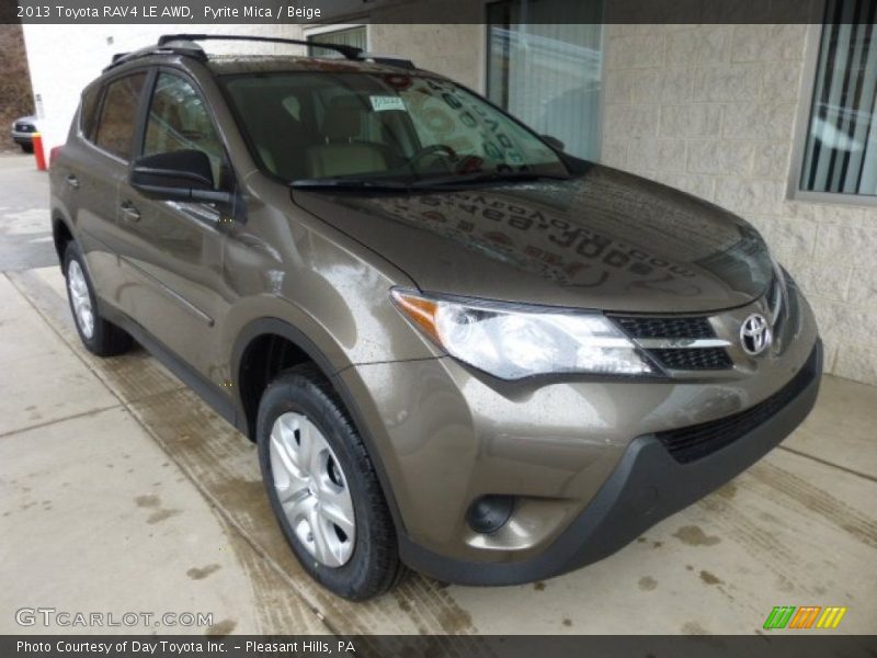 Pyrite Mica / Beige 2013 Toyota RAV4 LE AWD