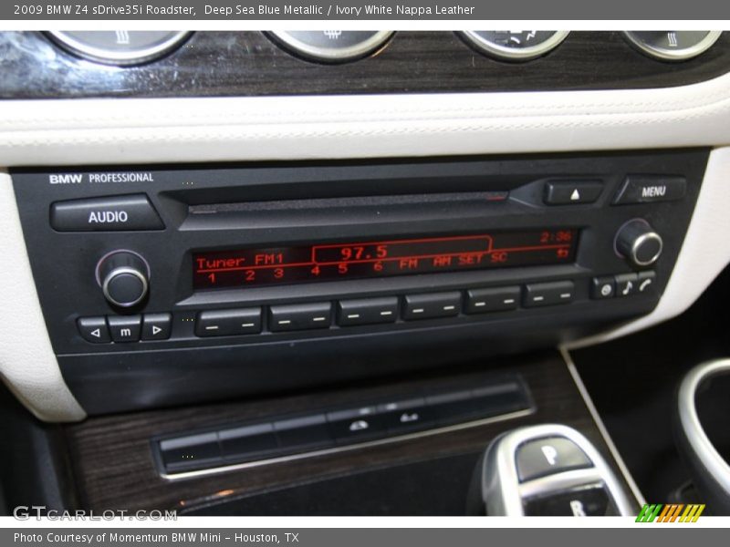 Audio System of 2009 Z4 sDrive35i Roadster