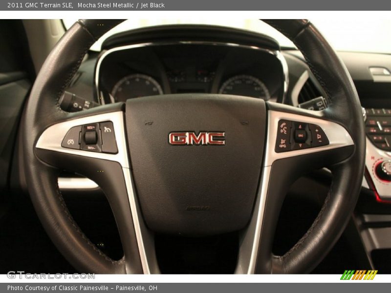Mocha Steel Metallic / Jet Black 2011 GMC Terrain SLE