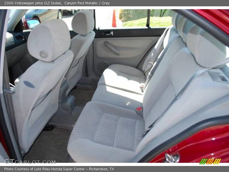Canyon Red Metallic / Gray 2000 Volkswagen Jetta GLS Sedan