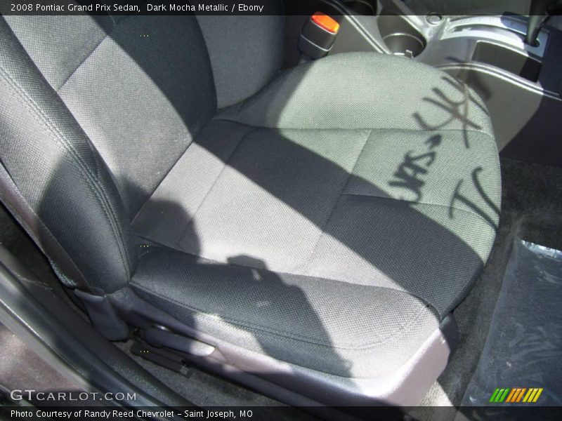 Dark Mocha Metallic / Ebony 2008 Pontiac Grand Prix Sedan