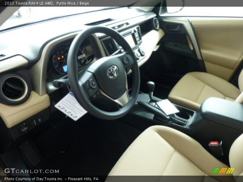 Pyrite Mica / Beige 2013 Toyota RAV4 LE AWD