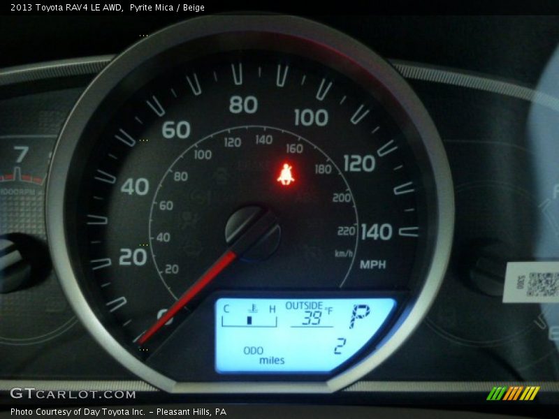 Pyrite Mica / Beige 2013 Toyota RAV4 LE AWD