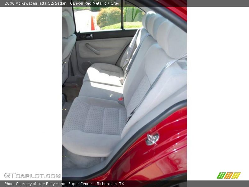 Canyon Red Metallic / Gray 2000 Volkswagen Jetta GLS Sedan