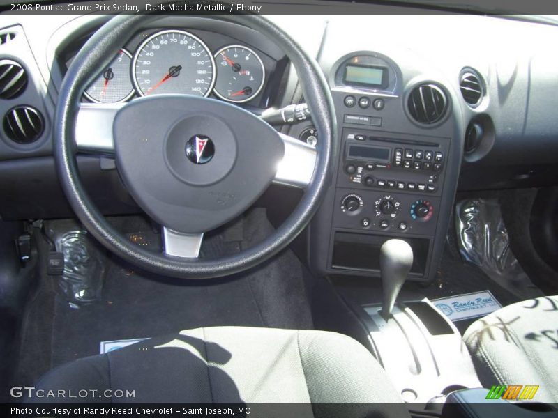 Dark Mocha Metallic / Ebony 2008 Pontiac Grand Prix Sedan