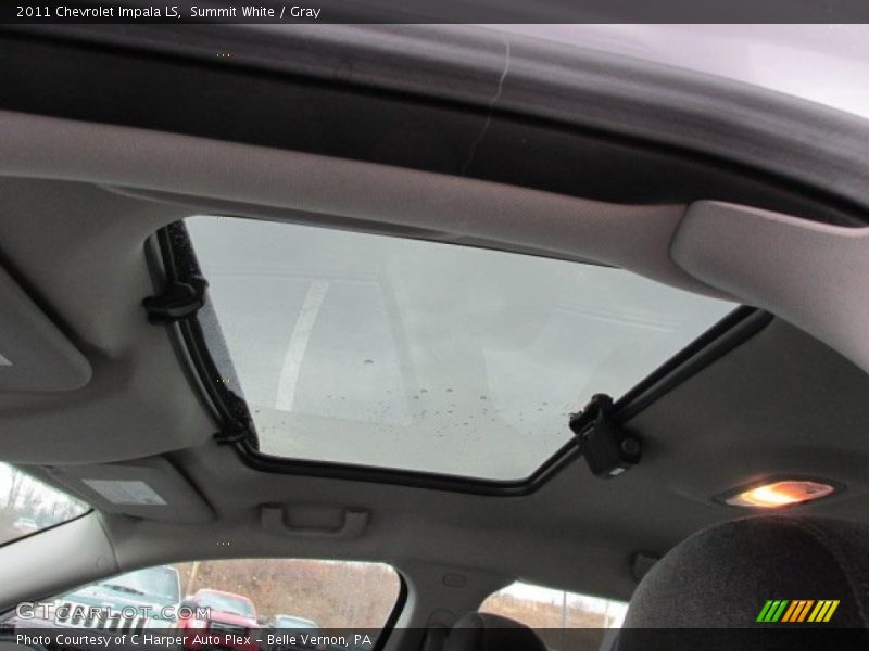 Summit White / Gray 2011 Chevrolet Impala LS