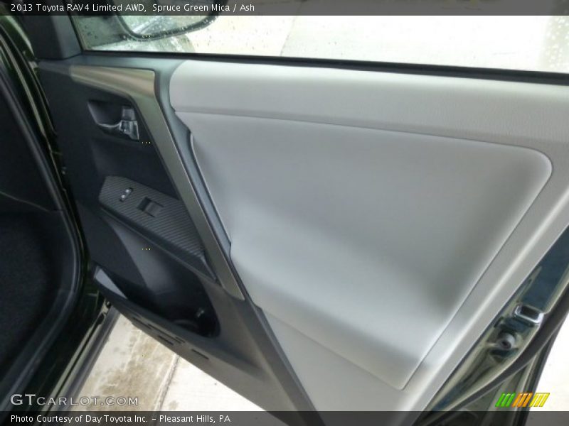 Spruce Green Mica / Ash 2013 Toyota RAV4 Limited AWD