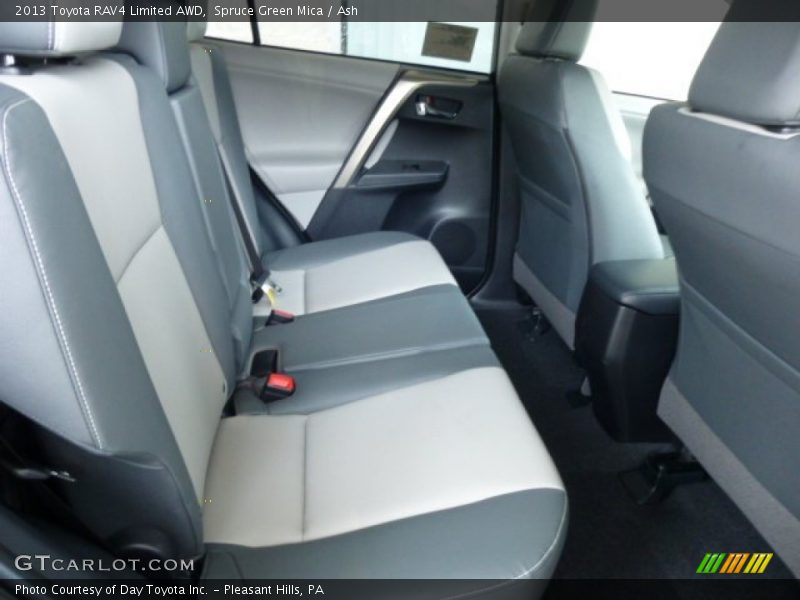 Spruce Green Mica / Ash 2013 Toyota RAV4 Limited AWD