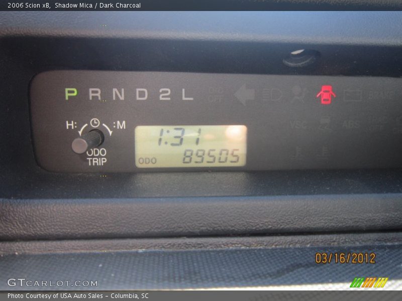 Shadow Mica / Dark Charcoal 2006 Scion xB