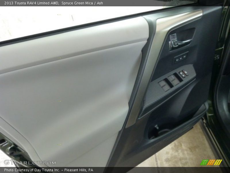 Spruce Green Mica / Ash 2013 Toyota RAV4 Limited AWD